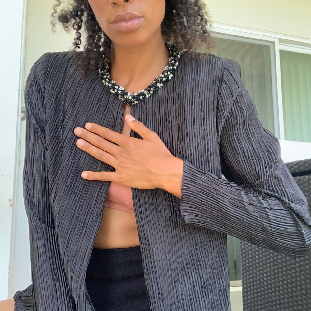 Beaded vintage jacket